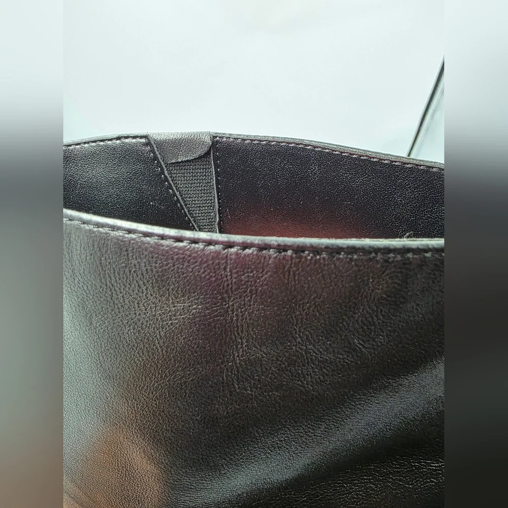 Marc Fisher Knee High Leather Boots Size 5 - Picture 5 of 14
